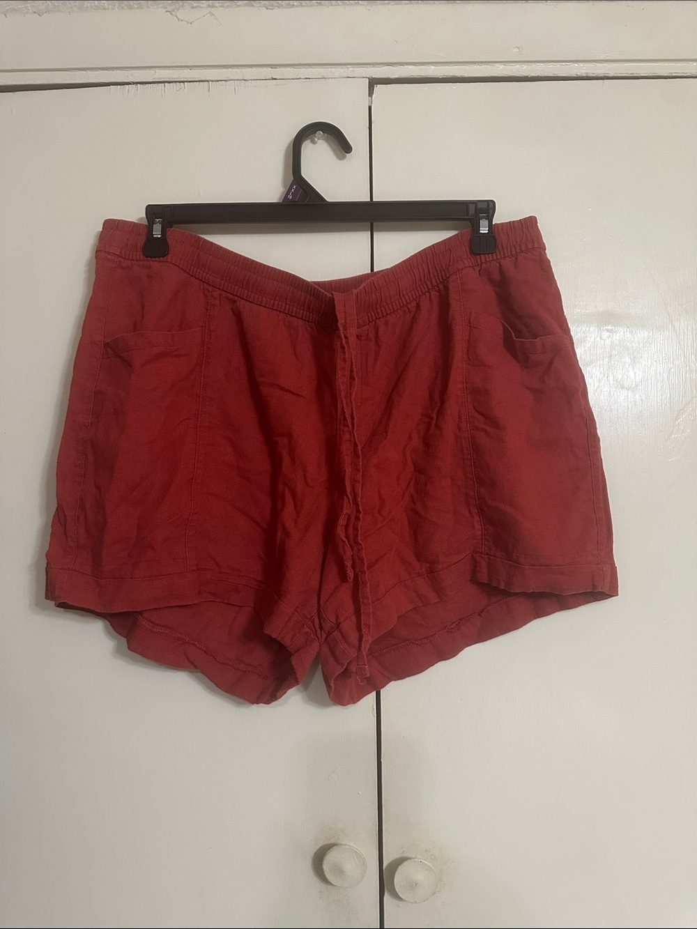Old Navy Red Women's Casual Athletic Shorts